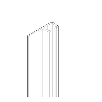 GUARNIZIONE VERTICALE POSTER.ANTA LUNES 2.0 AH-2PH NOVELLINI - COD. R50BJAH1-TR.JPG
